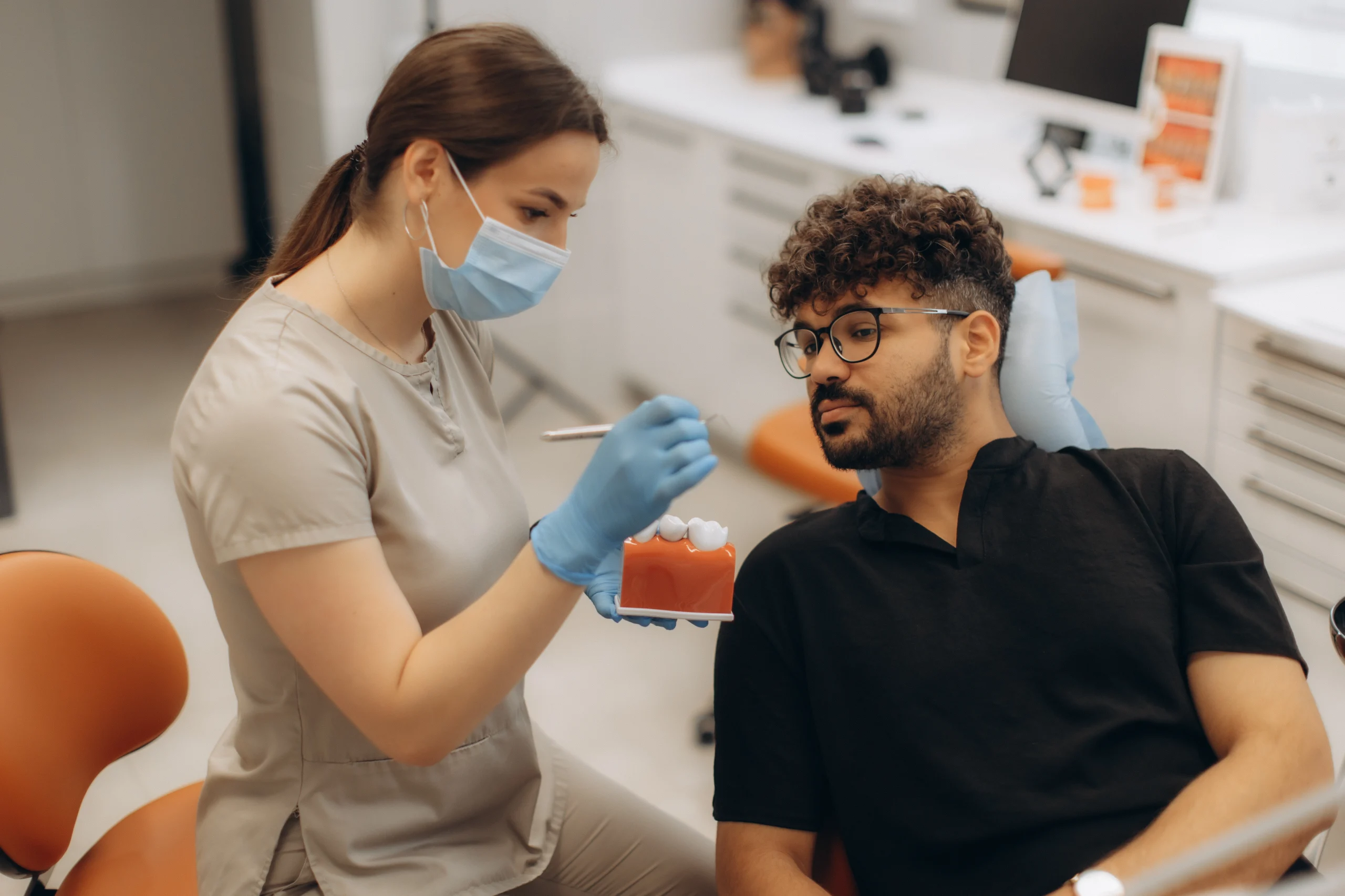 Healing and replacing the tooth at Lye Dental