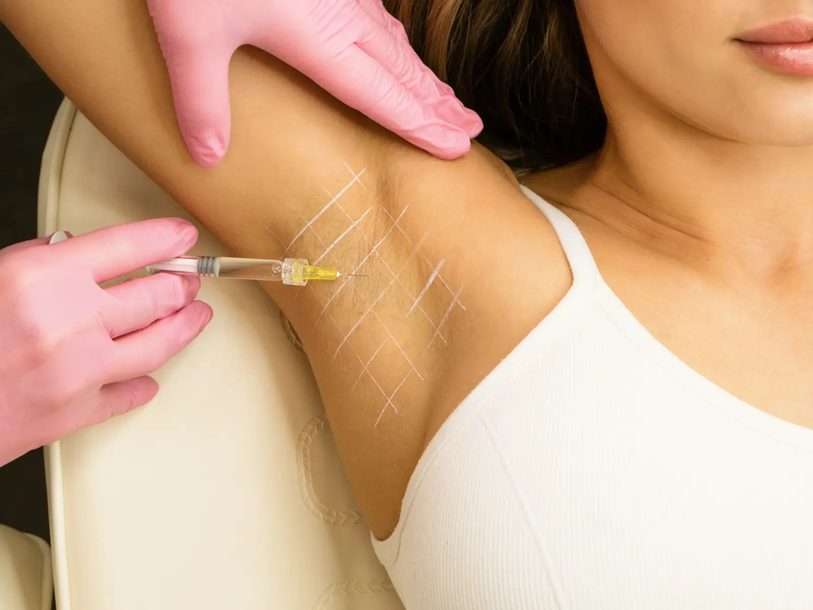 A series of tiny injections, at Lye Dental